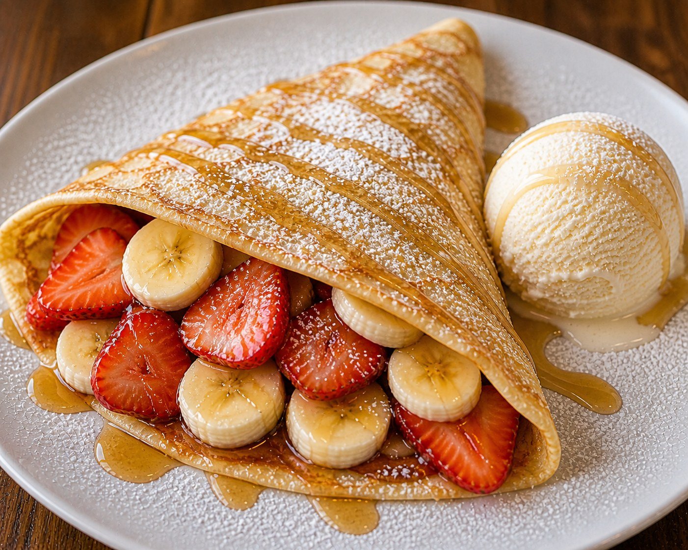 Crepes Golden Clasic en Creperié Café y Más, Plaza Galería La Joya Daule