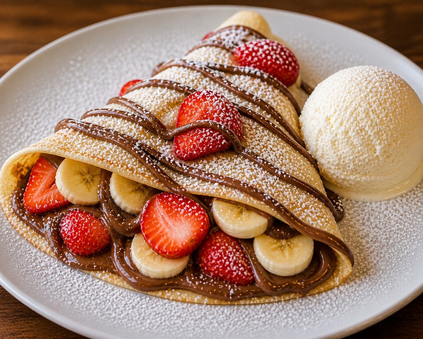 Crepes Nutella Lover en Creperié Café y Más, Plaza Galería La Joya Daule